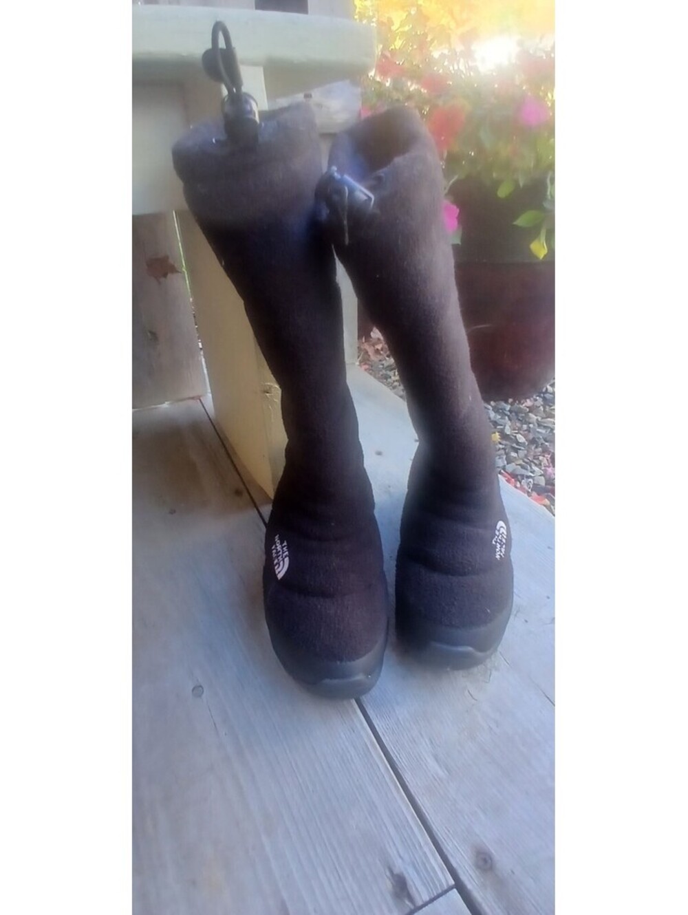 The North Face Women's Heat Seeker Fleece Winter Boots 200 Gram Sz 7 Black